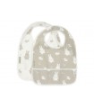 PACK 2 BABEROS IMPERMEABLES MIFFY GREEN JOLLEIN